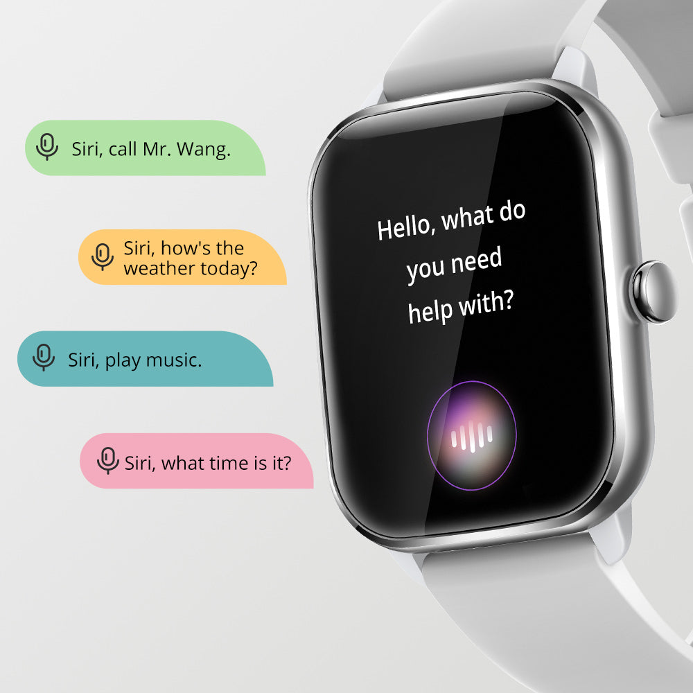 C61 Smart Watch - Stylish 1.9" HD Screen, Health Monitoring & Waterproof
