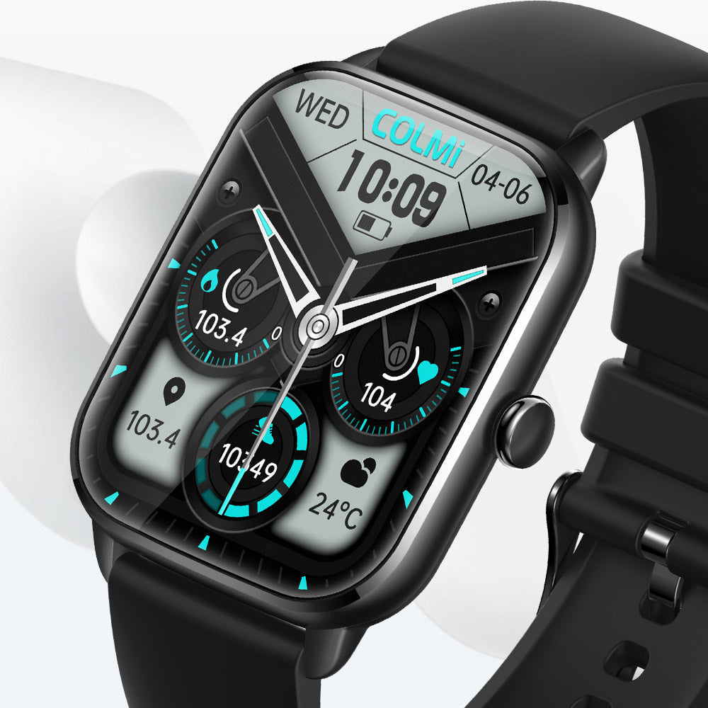 C61 Smart Watch - Stylish 1.9" HD Screen, Health Monitoring & Waterproof arc design