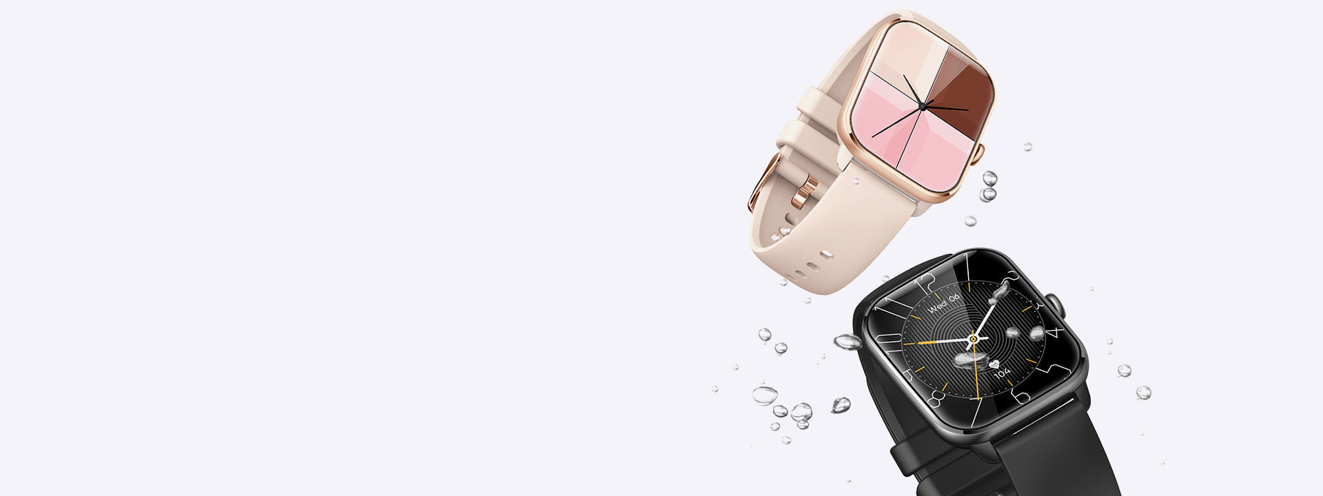 best water proof smart watch with large display colmi c61 smartwatch