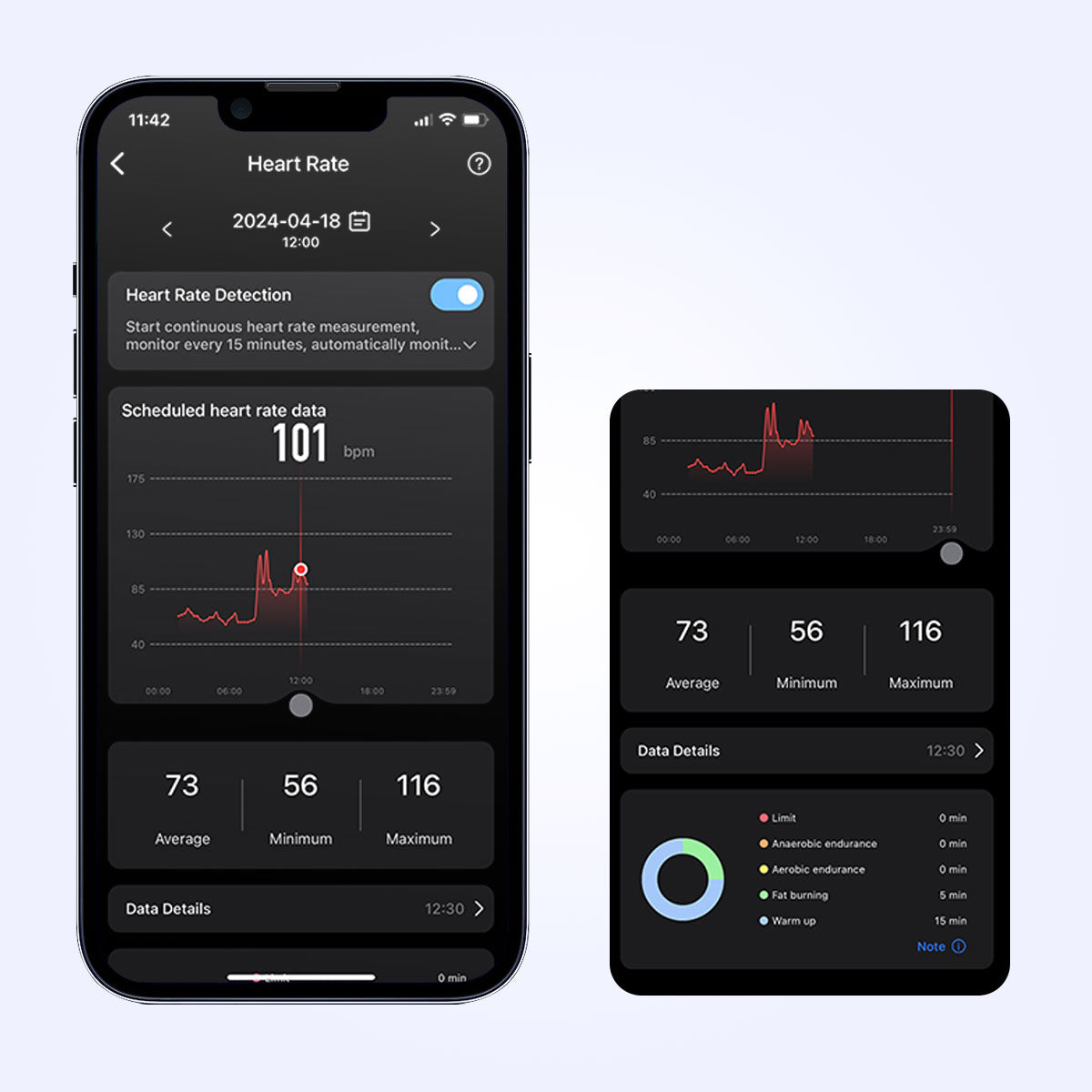 Heart rate monitoring smart ring colmi r06