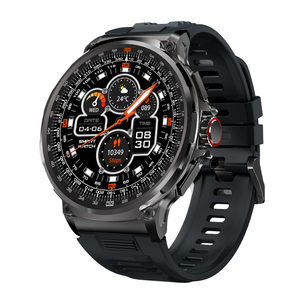 COLMi V69 Smart Watch - 1.85 Inch Large Display, Health Monitoring, Waterproof & Stylish Black