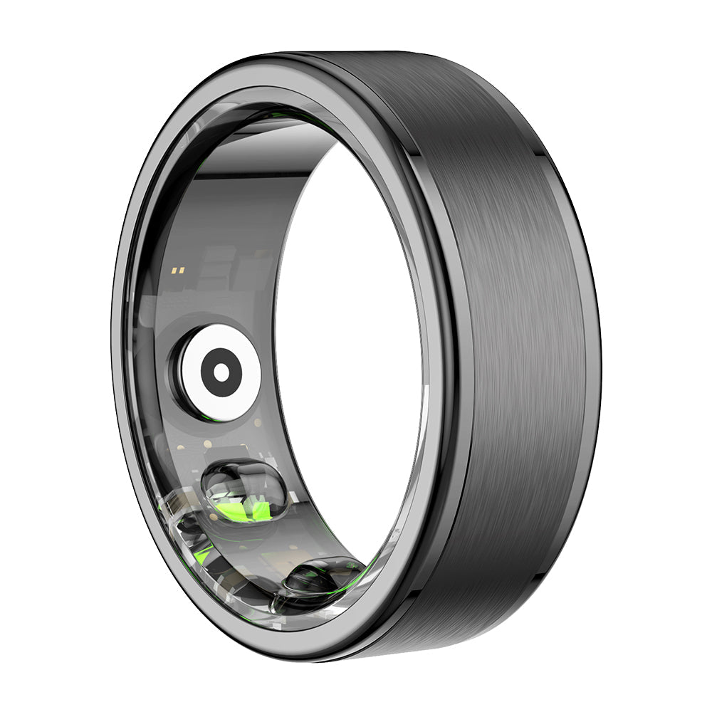 COLMI R03 Smart Ring Health Tracker Fitness Sport Waterproof Black Left view