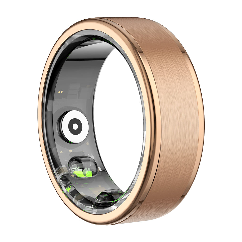 COLMI R03 Smart Ring Health Tracker Fitness Sport Waterproof Gold Left view