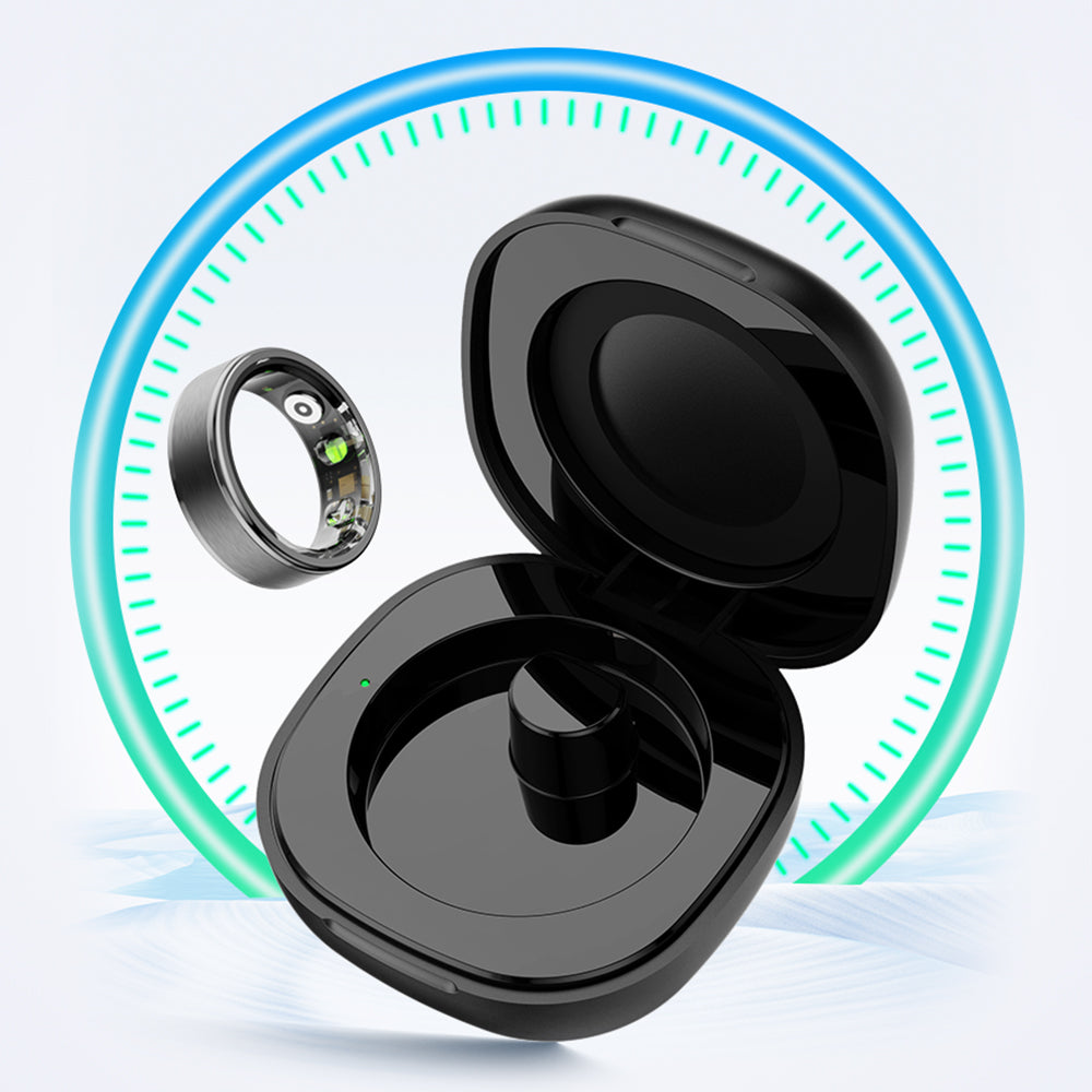 Smart ring with charging case colmi r03 smartring