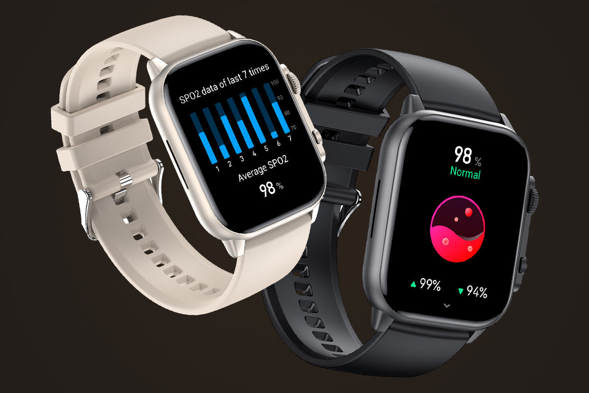 Smartwatch with spo2 and heart rate monitoring colmi c81 smart watch