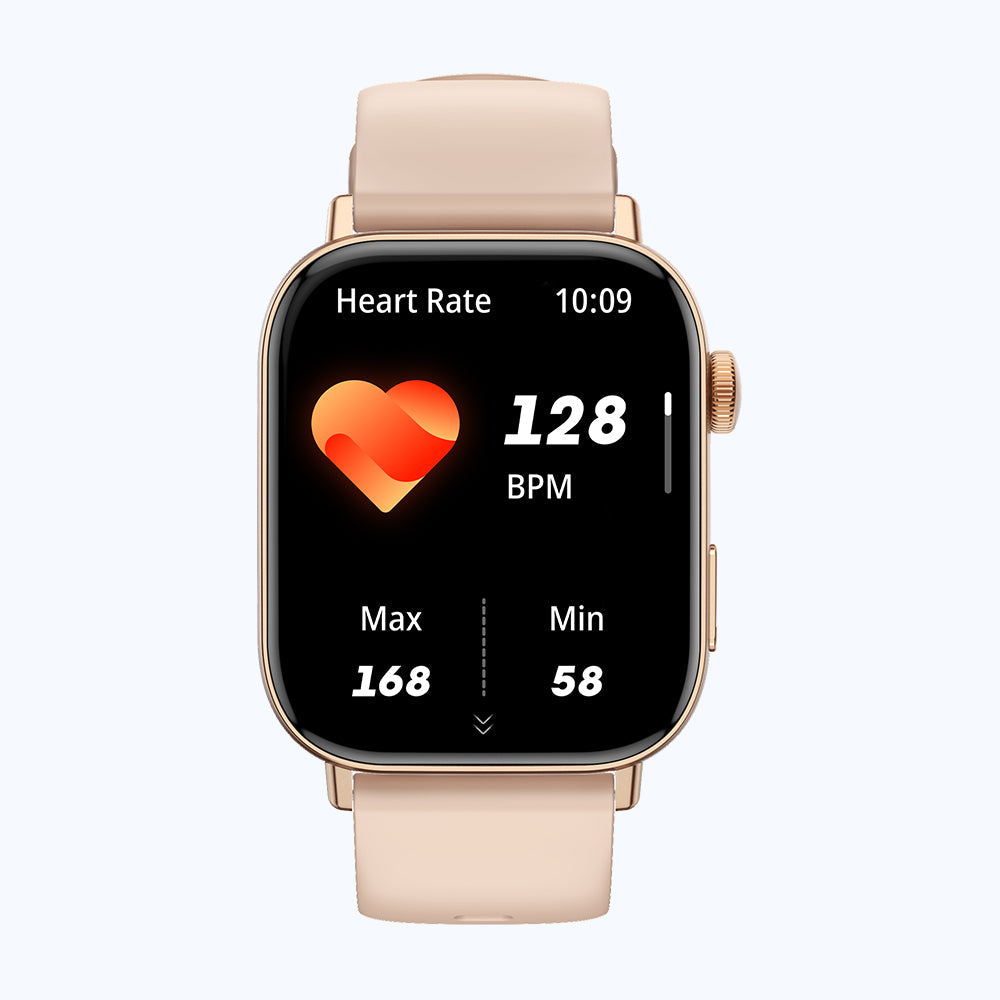 Heart rate monitoring smart watch colmi c8 max with wireless charging