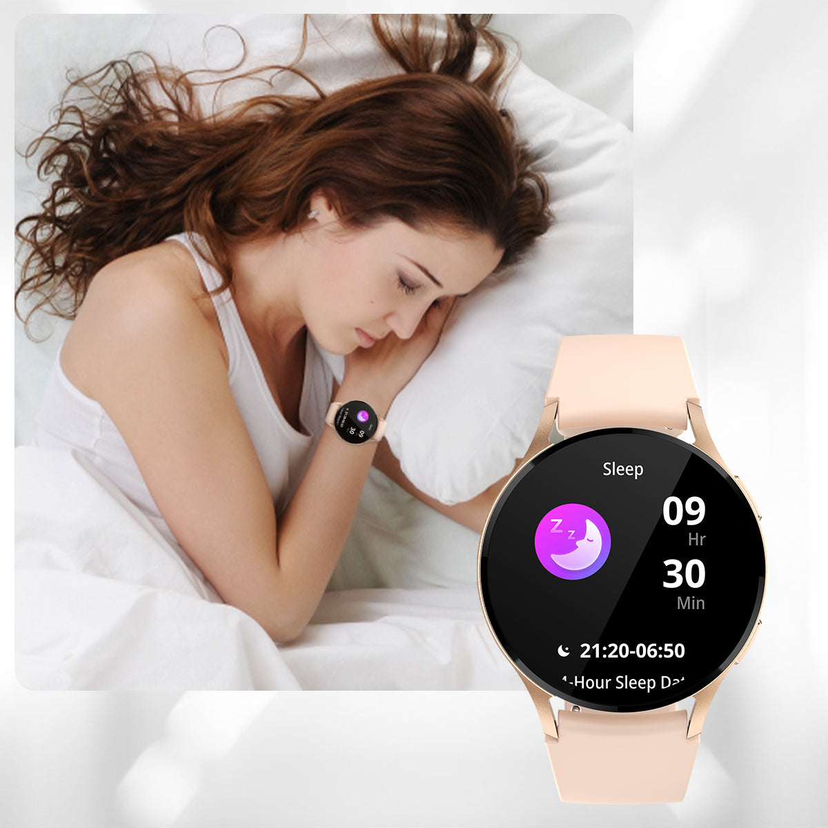 analyse your sleep data with colmi i28 ultra