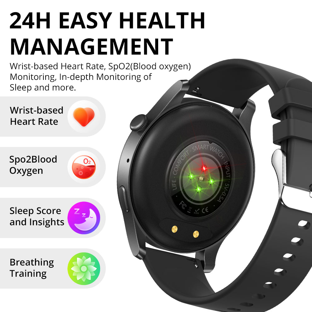 smart watch for health tracking heart rate and blood pressure monitoring colmi v73 smartwatch