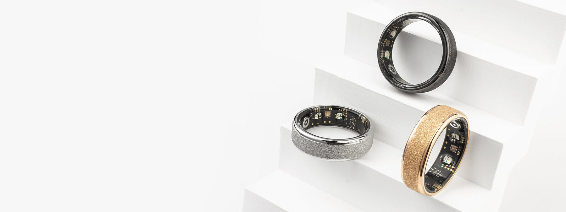 COLMi R10 Smart Ring - Heart Rate, Blood Oxygen Monitoring & Waterproof ...