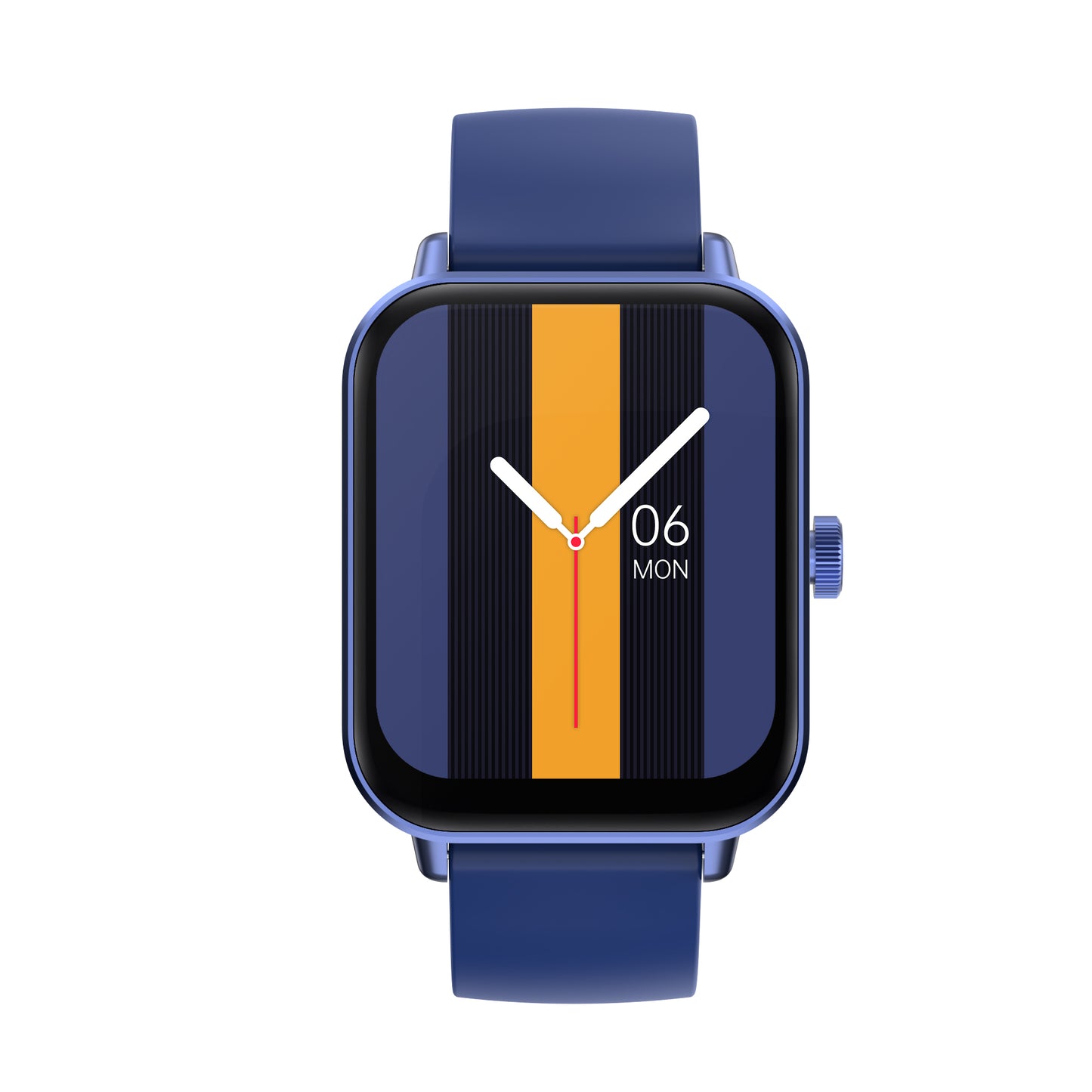 Colmi P81 smart watch blue color front view