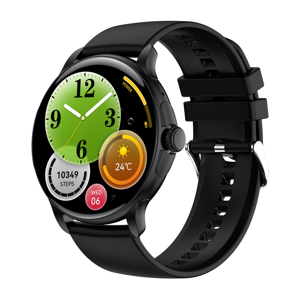 colmi v72 smart watch black color right side view