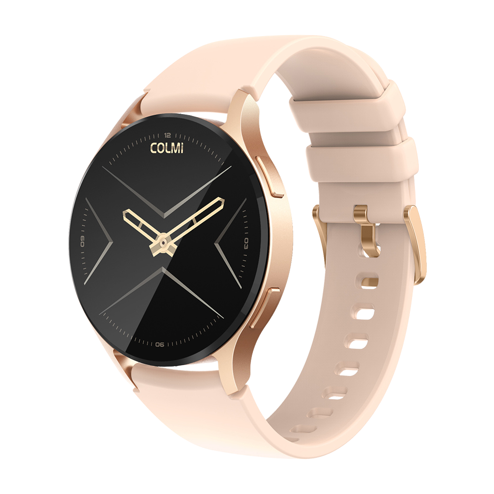 COLMI i28 Ultra 1.43″ AOD Display Smartwatch with Ai GPT Prayer Times Smart Watch gold color right view